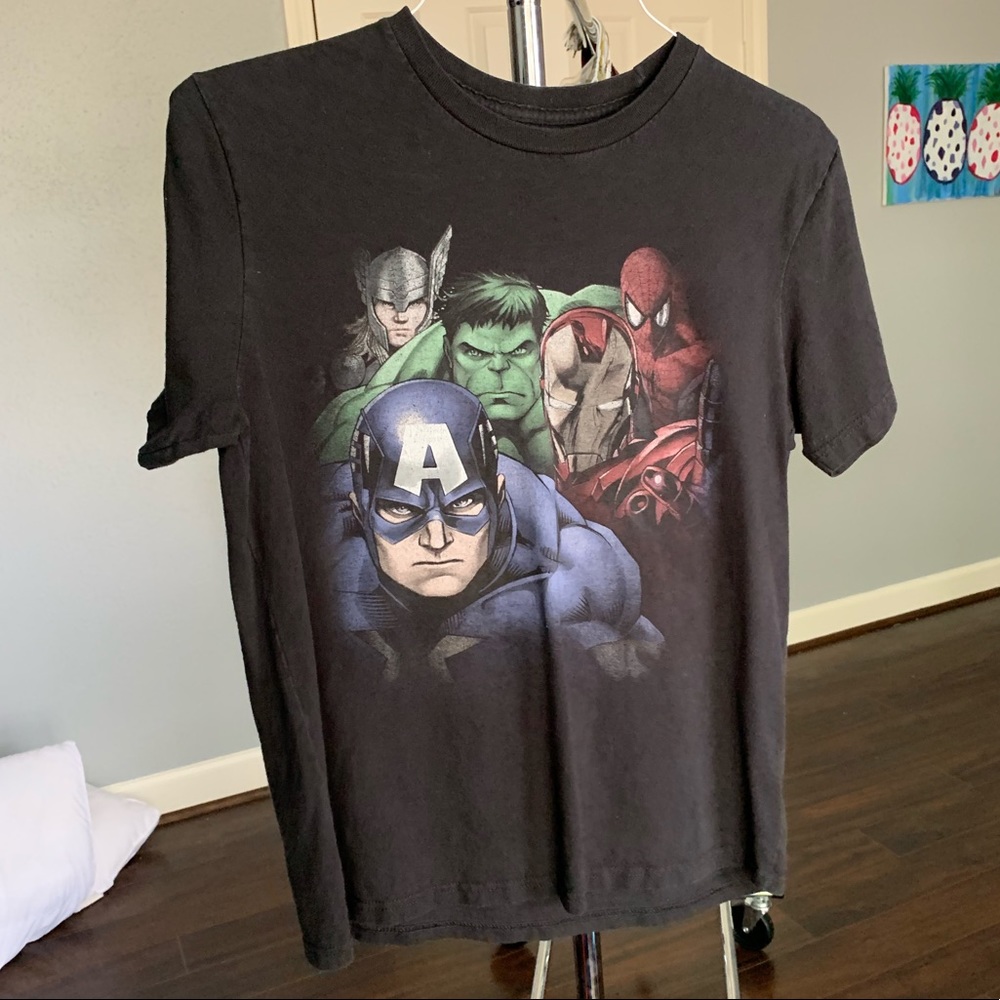 Black Marvel T-Shirt